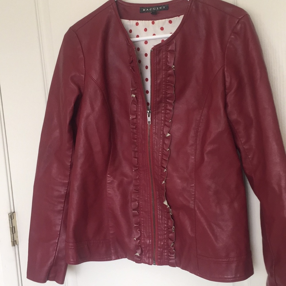 Faux leather Jacket